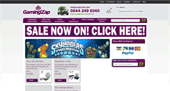 Desktop Screenshot of gamingzap.com